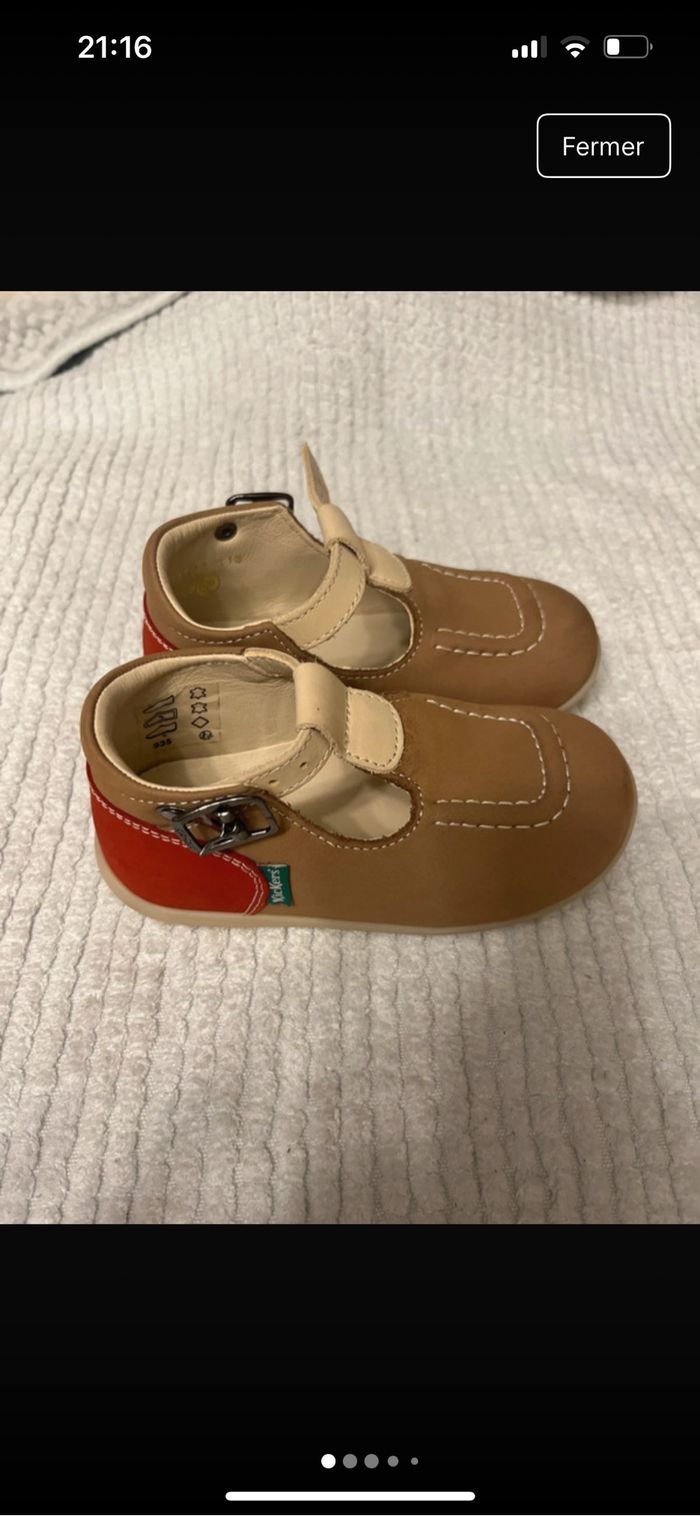 Chaussures kickers garçon