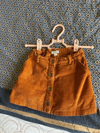 Jupe velours verbaudet 4 ans