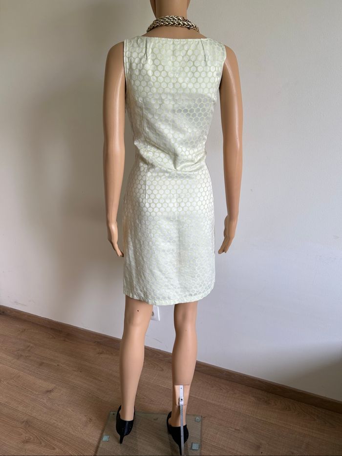 Robe blanche et jaune sans manches LolaLiza taille française 36 bon état - photo numéro 6