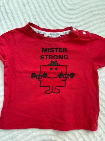 T-shirt M.costaud 6 mois