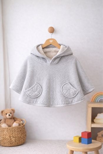 Poncho Bemini 6-36 mois