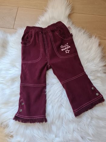 Pantalon patte d'éléphant 
18m