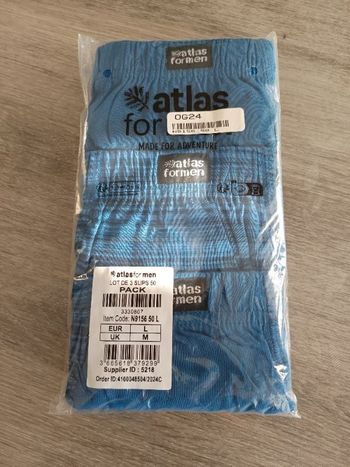 Lot de 3 slips homme L