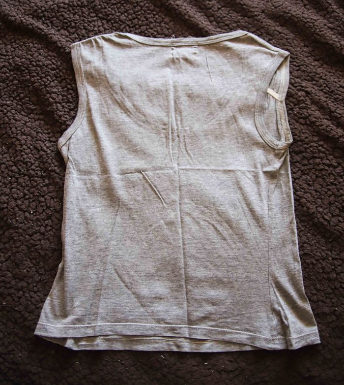 T-shirt court basique gris Bershka - photo numéro 3