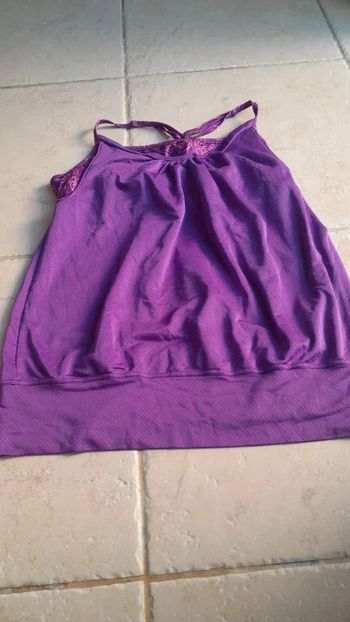 T shirt sport violet