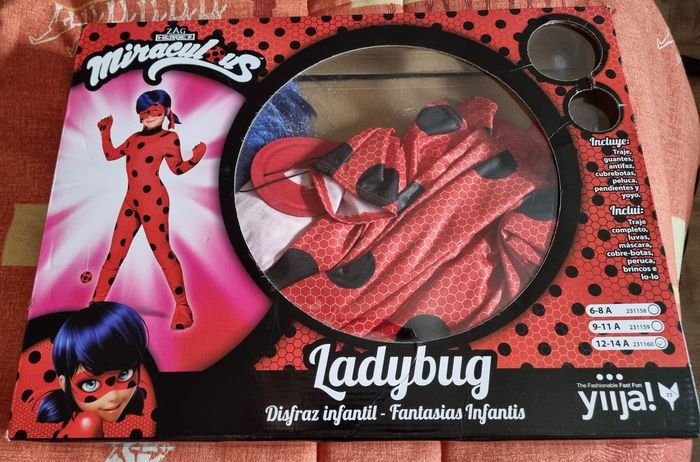 Déguisement Lady bug 14 ans