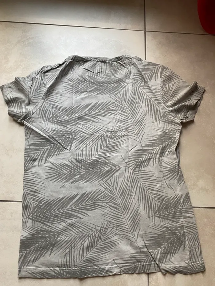 T shirt à motif gris Jules M - photo numéro 3