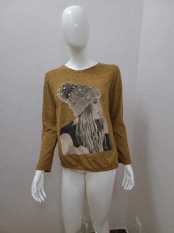 Pull moutarde taille 42
