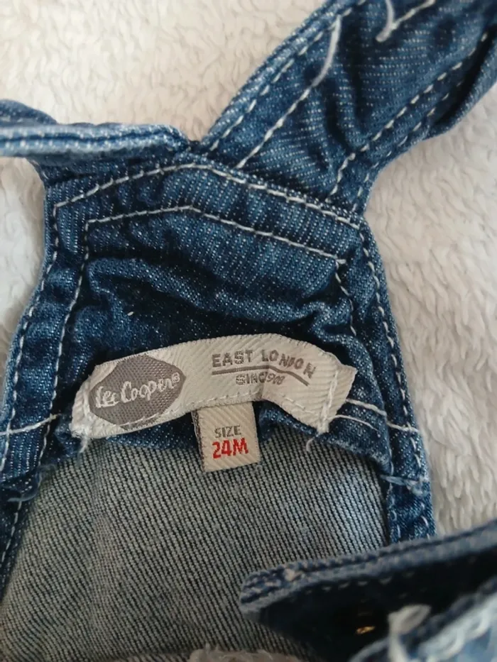 Ensemble veste + robe en jeans 2 ans - photo numéro 6
