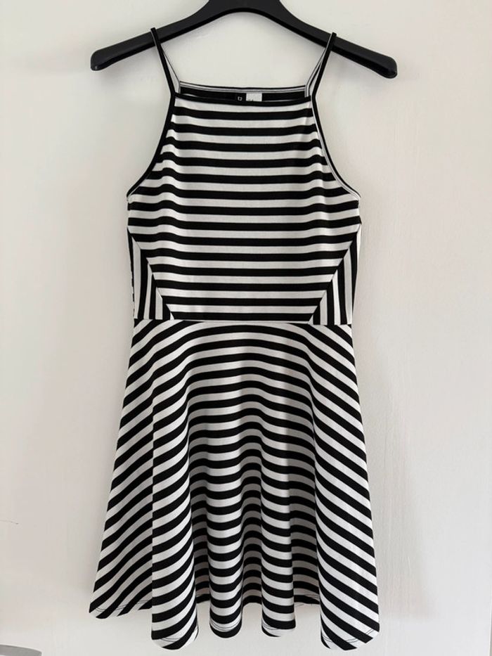Robe patineuse rayée / Taille 38