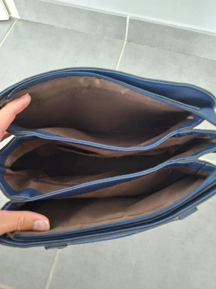 Sac à main bleu - photo numéro 3