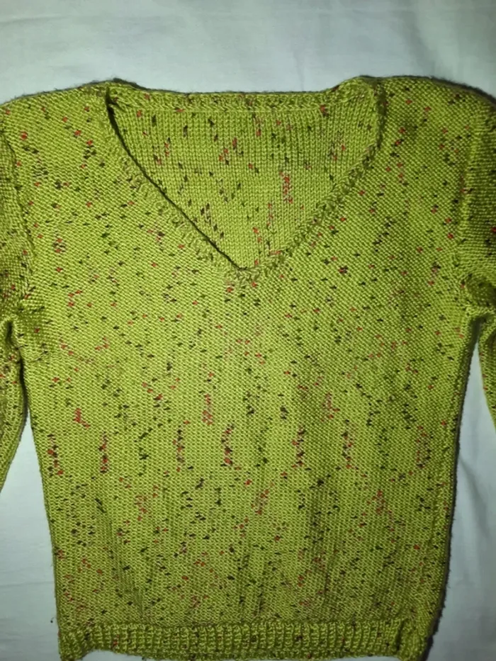 Pull brodé vintage - photo numéro 4