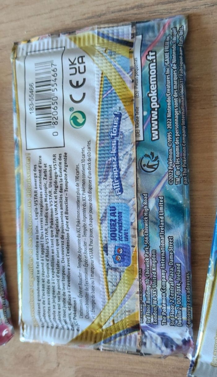 Pokemon. - Artset de booster EB12 Tempête argentée du bloc épée et bouclier - neuf / scelle - photo numéro 9