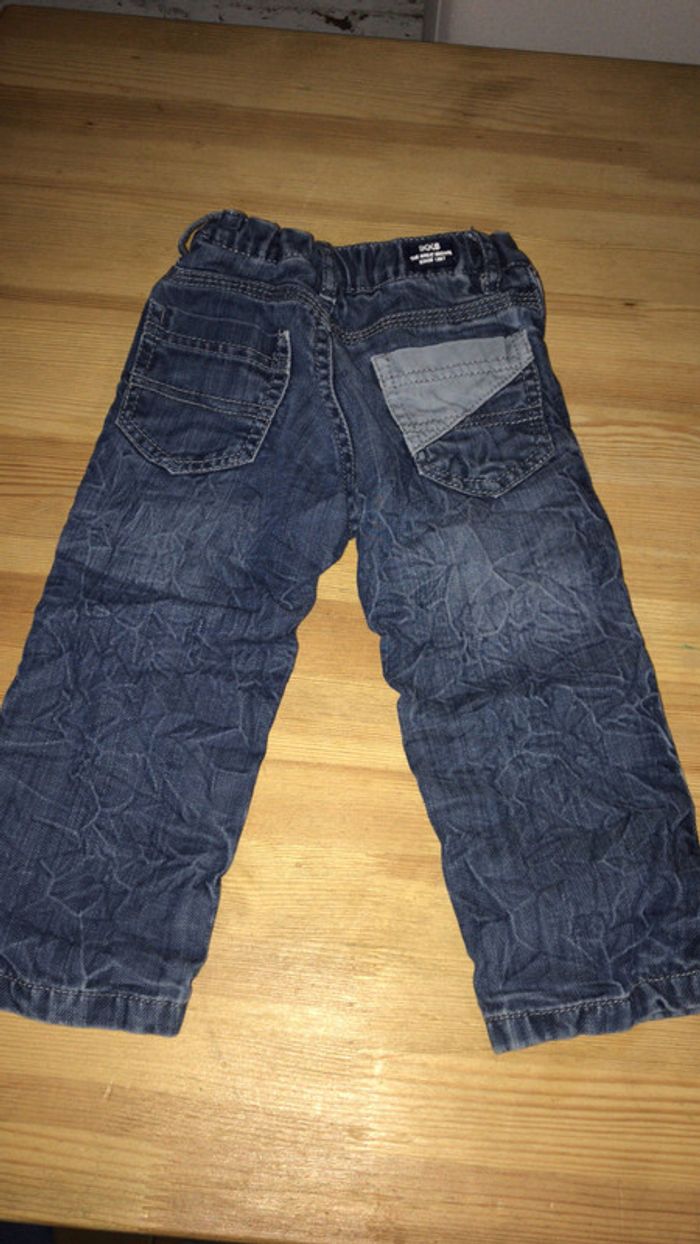 Jeans doublé Ikks garçon 18 mois - photo numéro 2