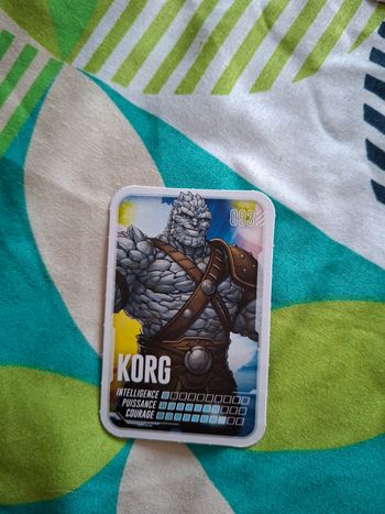 Carte Marvel pars en mission 093