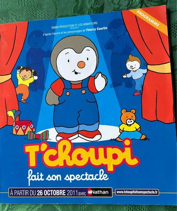 Livre T’choupi