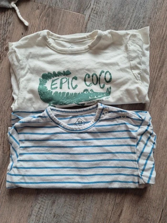 Lot de 3 t shirt Tex Baby