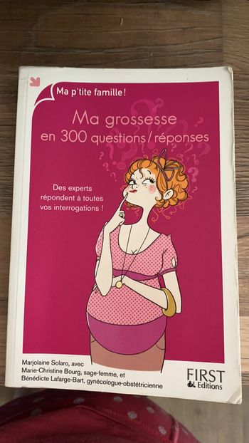 Livre ma grossesse en 300 questions réponses