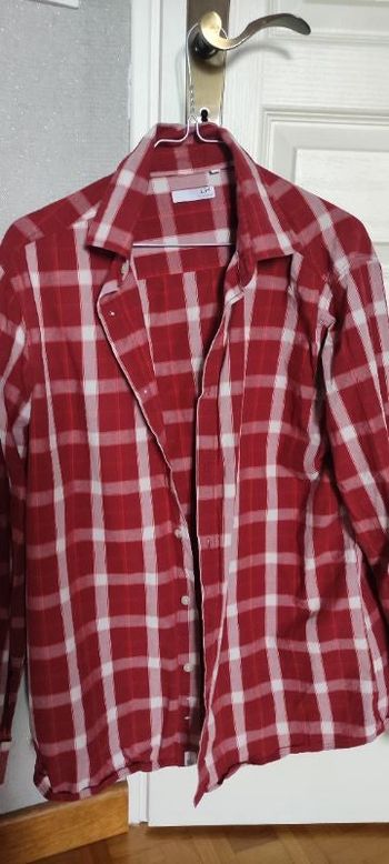 Chemise carreaux rouges