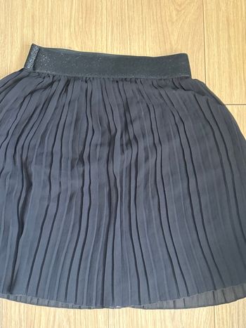 Jupe noir plissée 