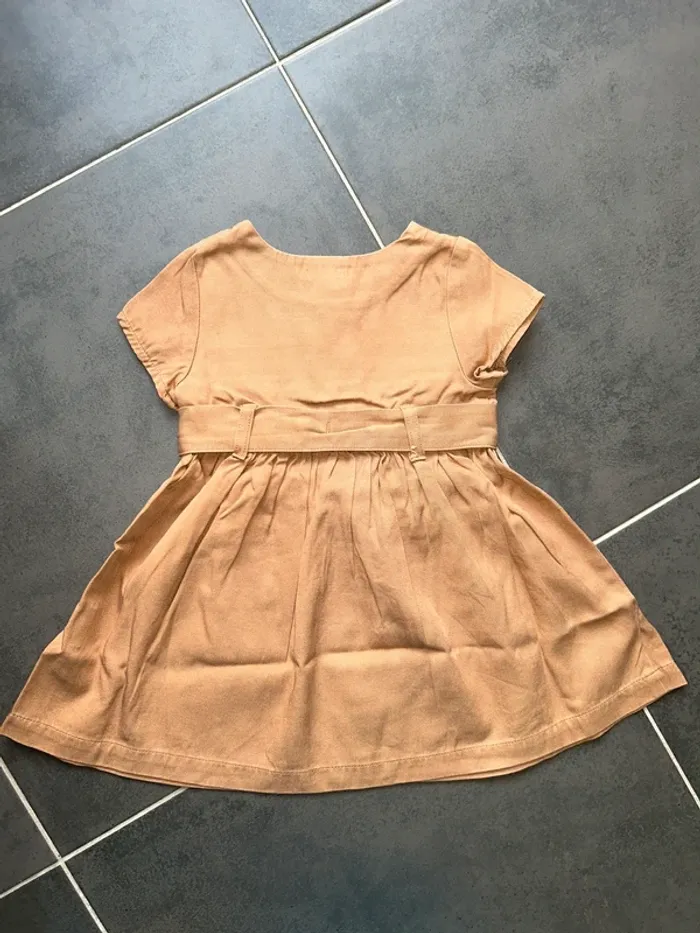 Robe manches courtes avec ceinture bébé fille Kiabi - photo numéro 6