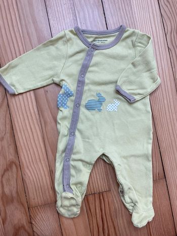 Pyjama vertbaudet 1M pistache