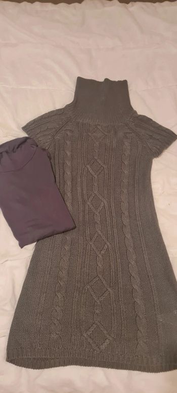 Robe pull femme taille s