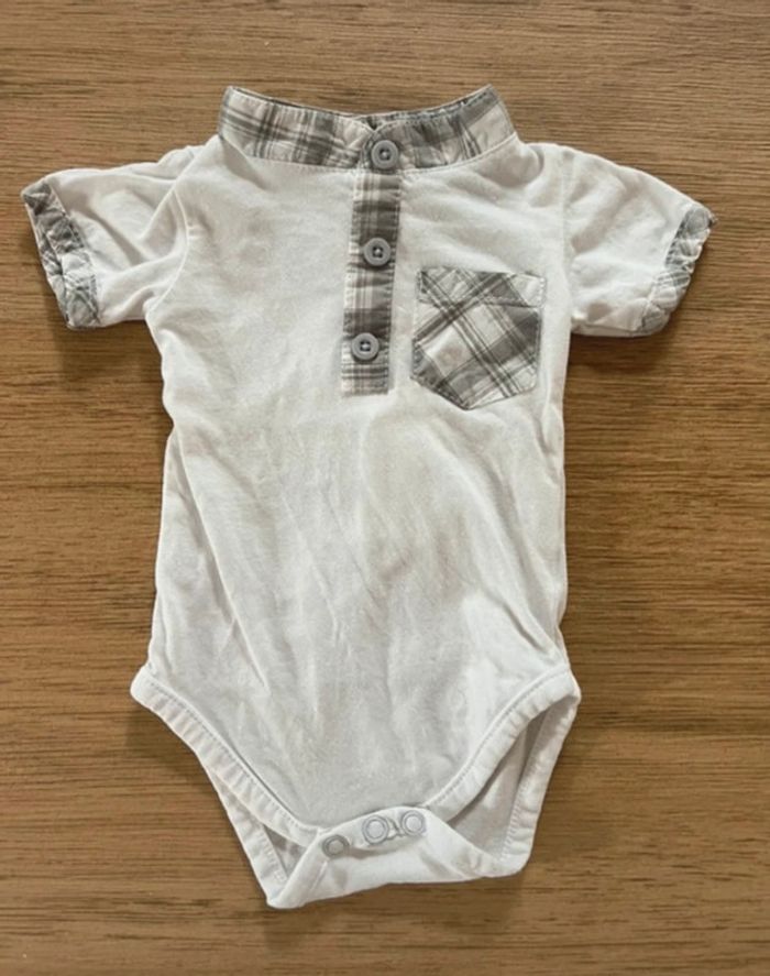 Body manches courtes Kimbaloo 1 mois