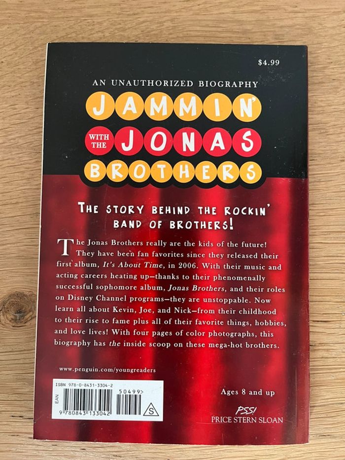 Livre Jammin with the Jonas Brothers - photo numéro 2