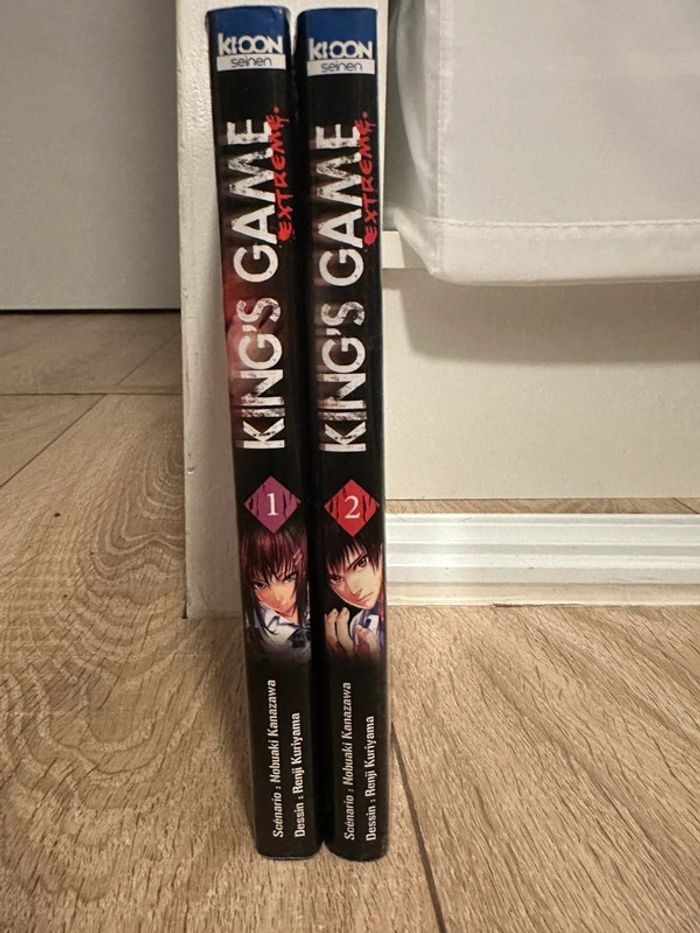 Tomes 1 et 2 king’s game extrême