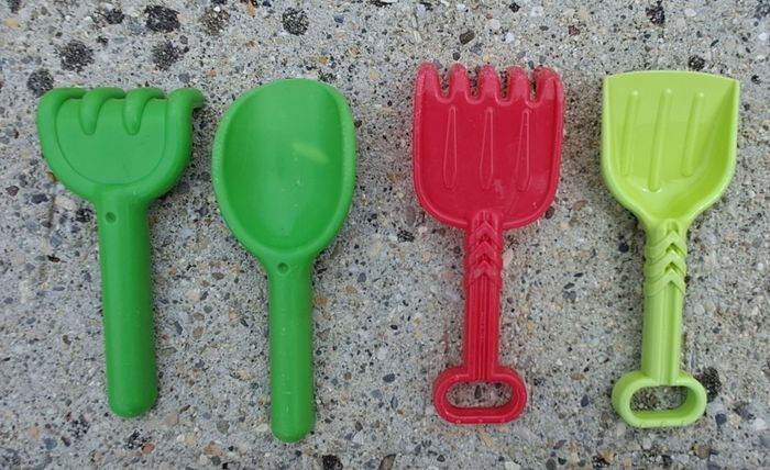 Set de plages moules, pelles et râteaux Gifi - photo numéro 9