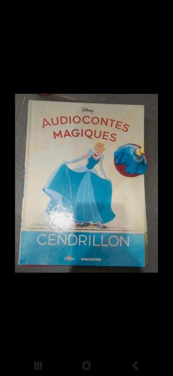 Numero 15 collection des audiocontes Magiques Disney altaya livre et figurine audio compte