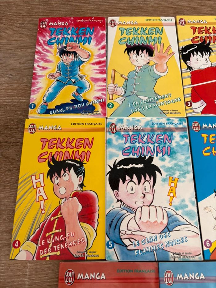 Lot de 8 manga tekken chinmi - photo numéro 3