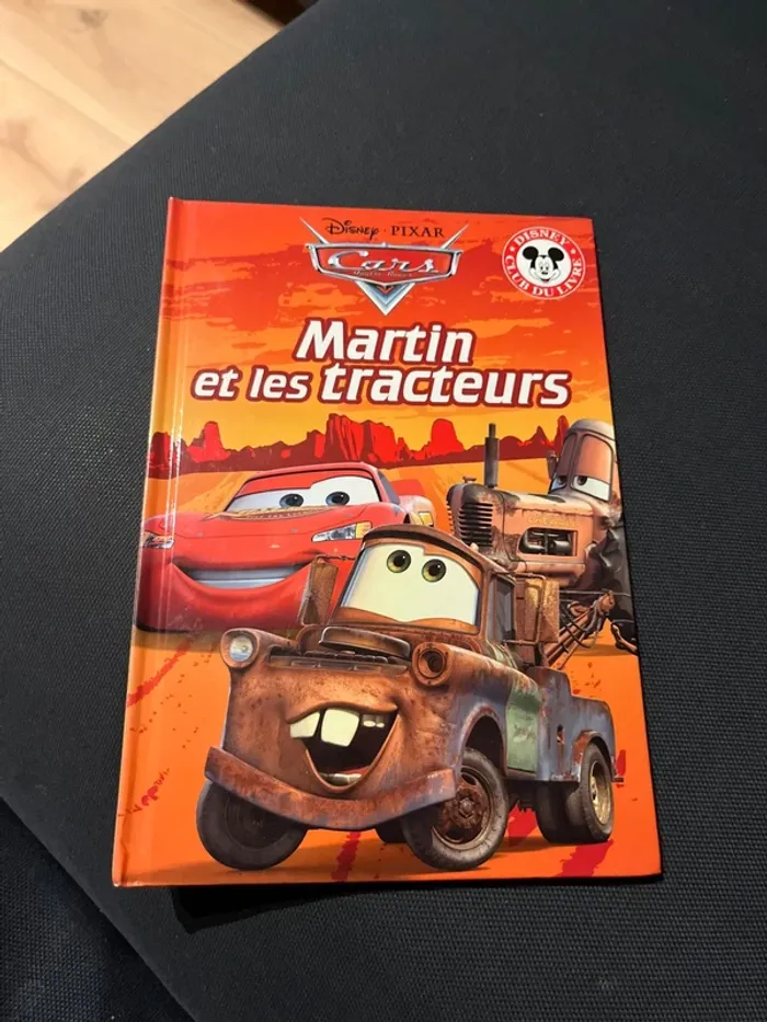 Livre pour enfants Disney Martin et les tracteurs