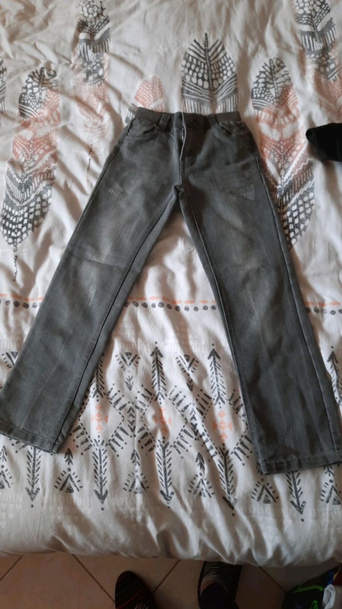Jeans gris garçon