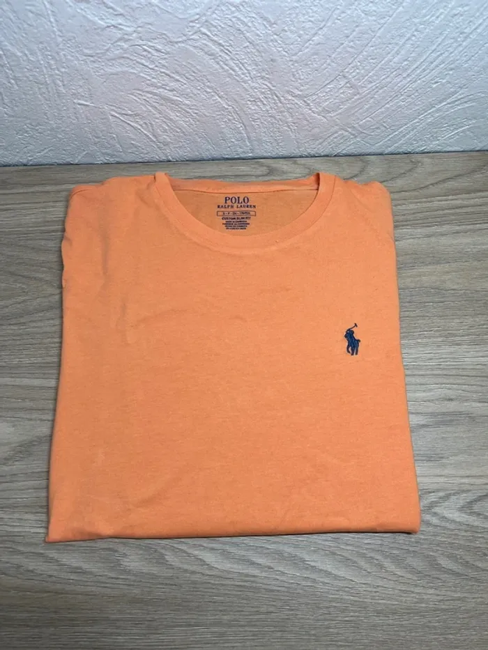 T-shirt Ralph Lauren - couleur orange- taille S