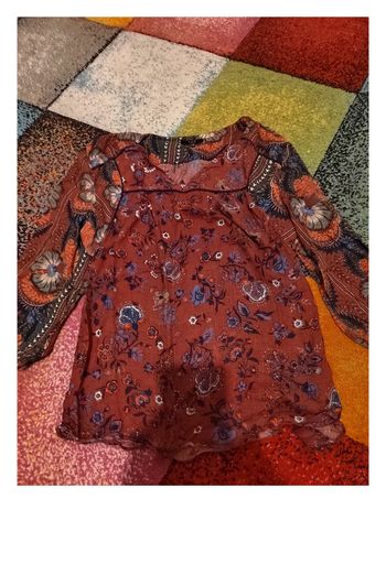 Chemise fleurie