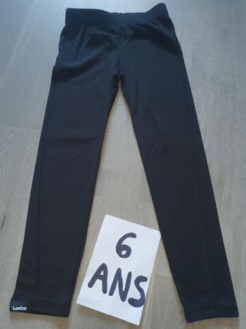 Legging sous pantalon 6ans