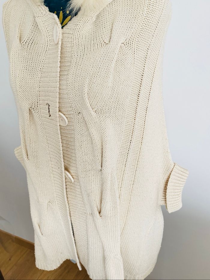 Veste Poncho Capuche - photo numéro 6