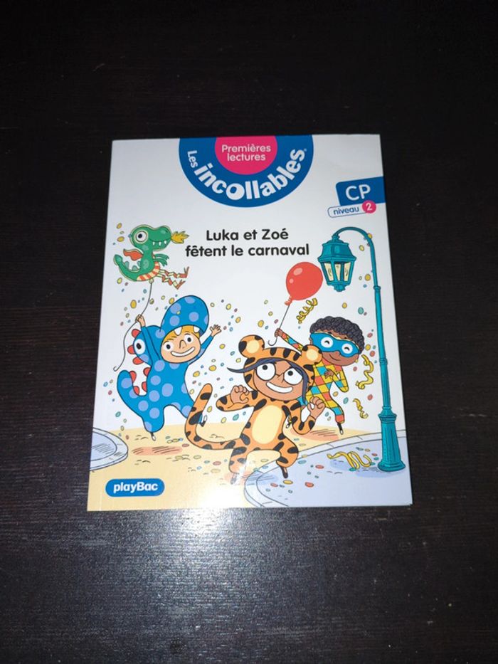 Premières lectures livre Luka et zoe fêtent le carnaval neuf