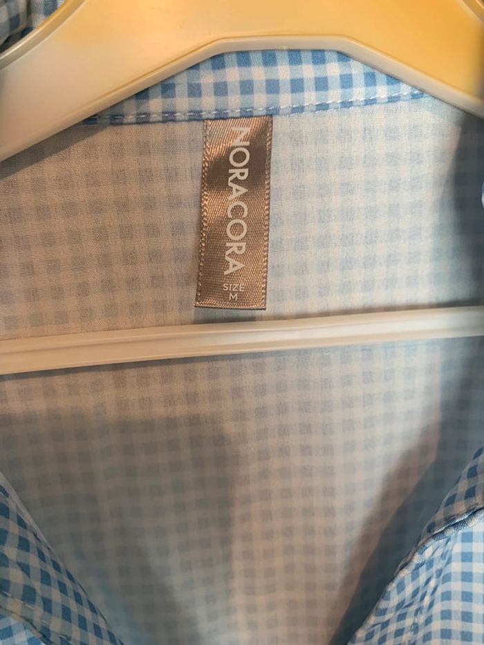 Robe courte à manche vichy - photo numéro 2