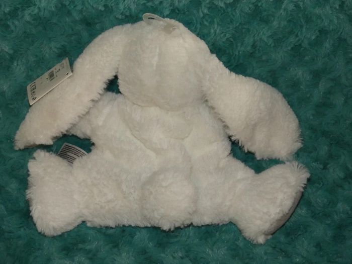 Doudou lapin marionnette blanc made withe love Simba toys 🐰Neuf - photo numéro 3