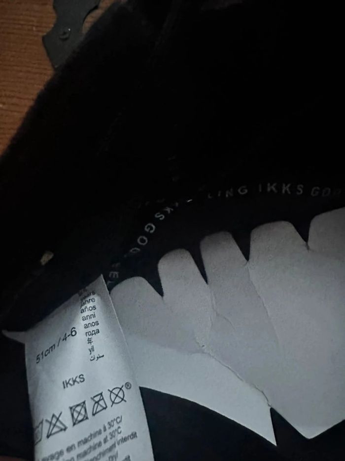 Casquette Ikks fille à sequin neuve t51 - photo numéro 3