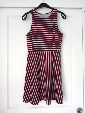 robe rayée c&a taille L 40