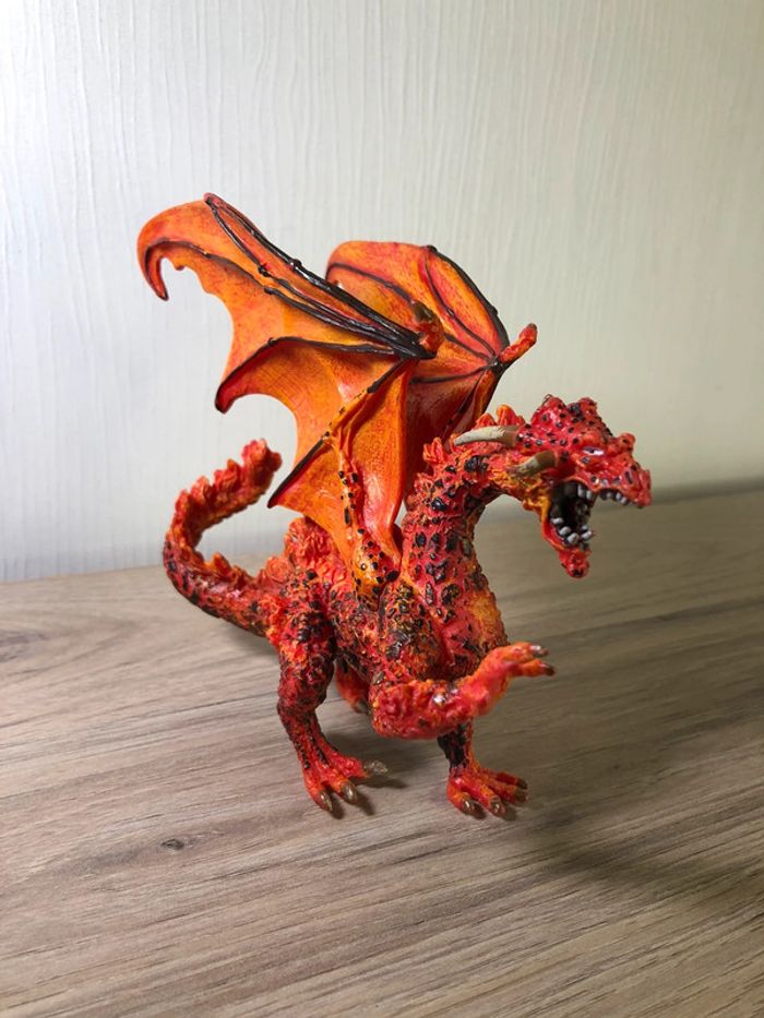 Jouet figurine dragon monstre créature vintage fantasy plastoy - photo numéro 3