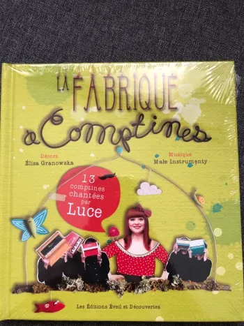 Livre-Disque La Fabrique à Comptines