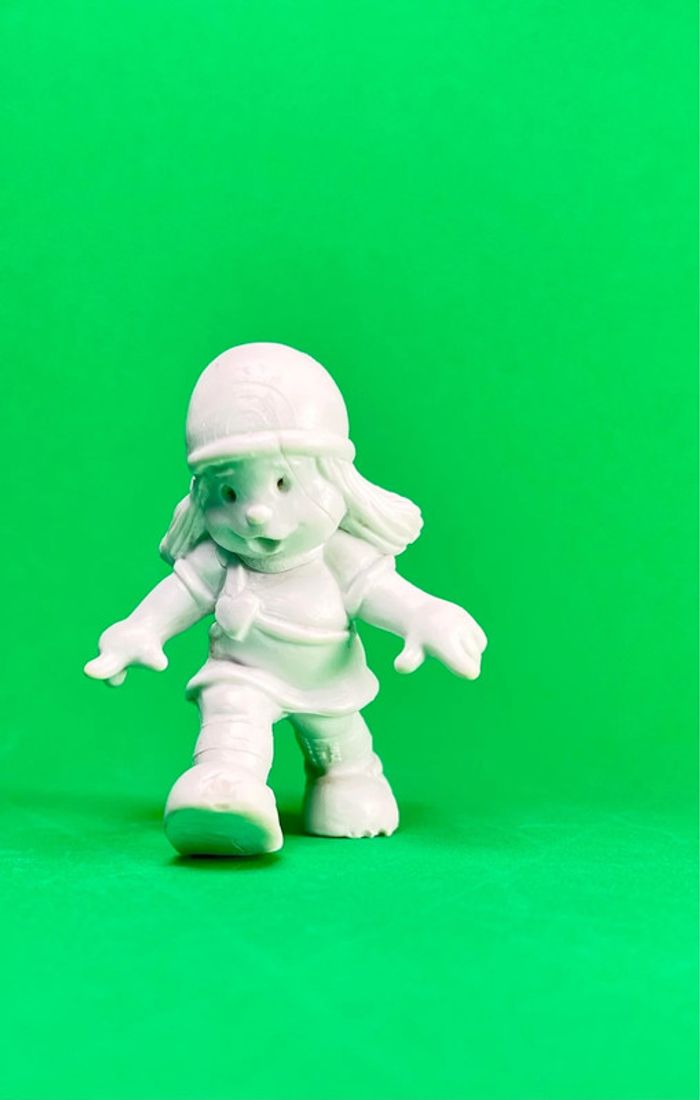 Lot 2 Figurines Rainbow Kids 1980 - non peintes - photo numéro 6