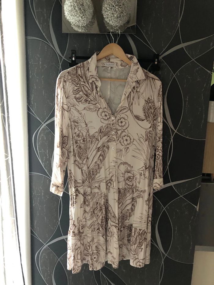 Robe manche 3/4 légère