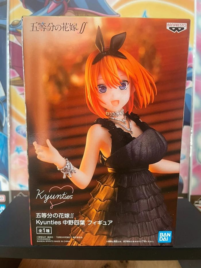 The Quintessential Quintuplets – Figurine Yotsuba Nakano Kyunties 18 cm Banpresto - photo numéro 2