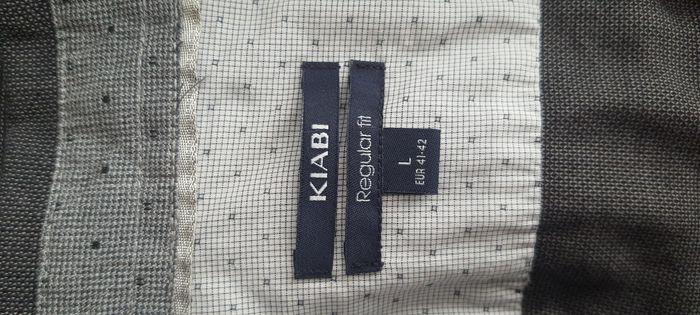 Chemise homme grise "Kiabi" taille L - photo numéro 6